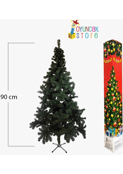 90 cm Yılbaşı Çam Ağacı - Merry Christmas Çam Ağacı - 100 Dal Çam Ağacı fiyatları
