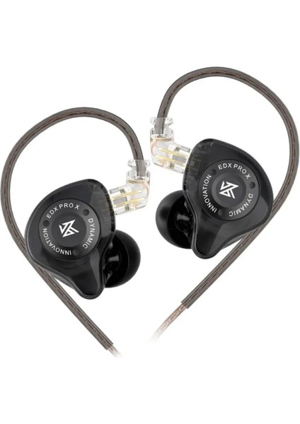 Edx Pro x Dinamik Sürücü Hifi Iem Kablolu Kulak Içi Kulaklık - Mikrofonsuz (Türkiye'den Gönderilir)