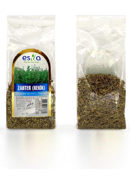 Poşet Kekik 50 Gr.