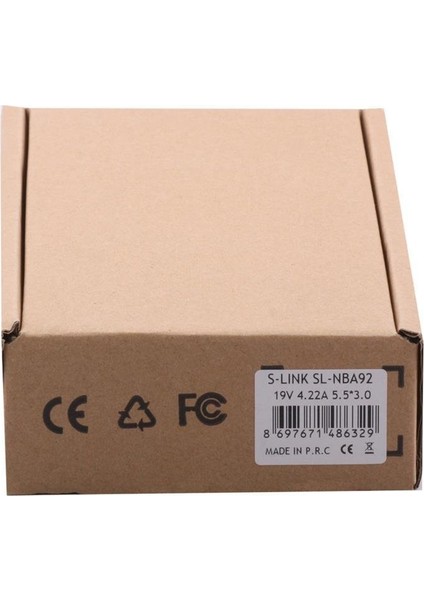 SL-NBA92 90W 19V 4.22A 5.5-2.5 Notebook Adaptörü