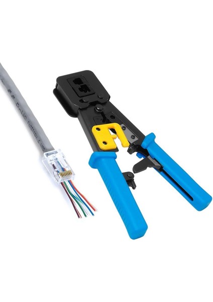 FNW-58ECT RJ45-RJ11 Yeni Nesil Ikili Sıkma Pensesi