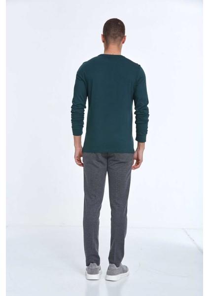Capri Erkek Uzun Kol Tişört Yeşil fırsatları