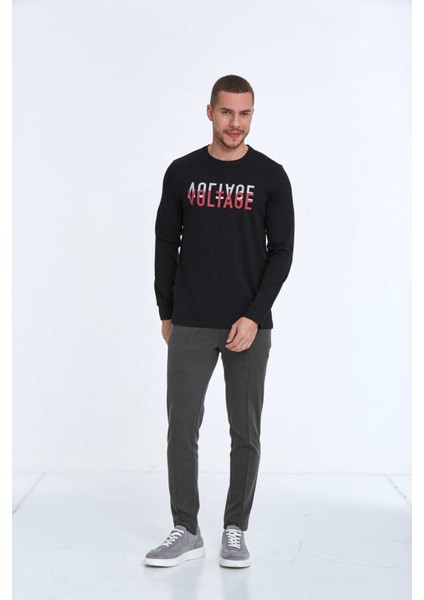 Capri Erkek Uzun Kol Tişört Siyah fiyatları