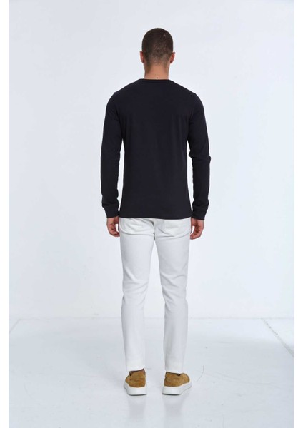 Ralph Erkek Uzun Kol Tişört Lacivert indirimleri