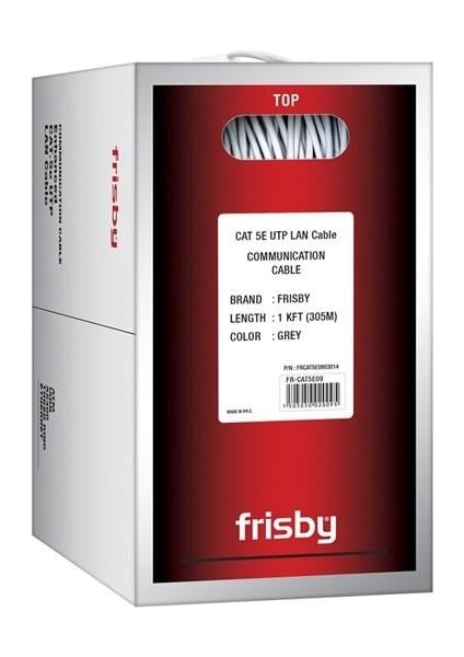 Frısby Cat5 Utp 24AWG 305M Kablo CAT5E09