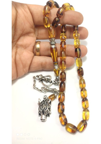 Şevket Alkan Usta Eseri 925 Ayar Gümüş Nakkaş Sıkma Kehribar Sertifikalı 6270 fırsatları