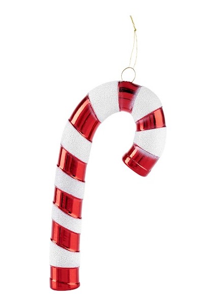 New Year Yılbaşı 4'lü Set Candy Stick Ağaç Süsü Kırmızı 14 cm indirimleri