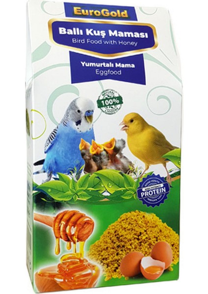 Ballı Yumurtalı Kuş Maması 100 gr x 2 Adet