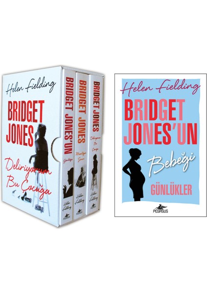 Bridget Jones Serisi 4 Kitap Set - Helen Fielding