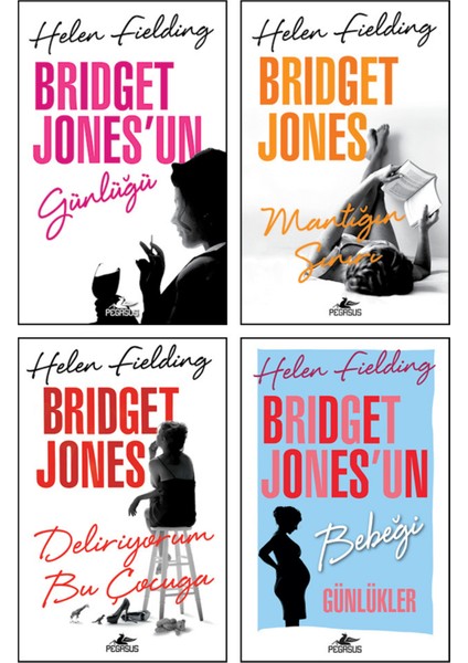 Bridget Jones Serisi 4 Kitap Set - Helen Fielding