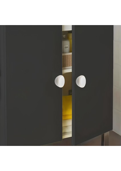 Piyano Polimer Düğme Kulp İçbükey Mat Aytaşı Dolap Mobilya Mutfak Dolabı Çekmece Kulpu Kulbu 10 ADET indirimleri