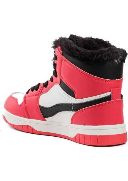 M121004.1.W.KRK 2pr Beyaz Kadın High Sneaker