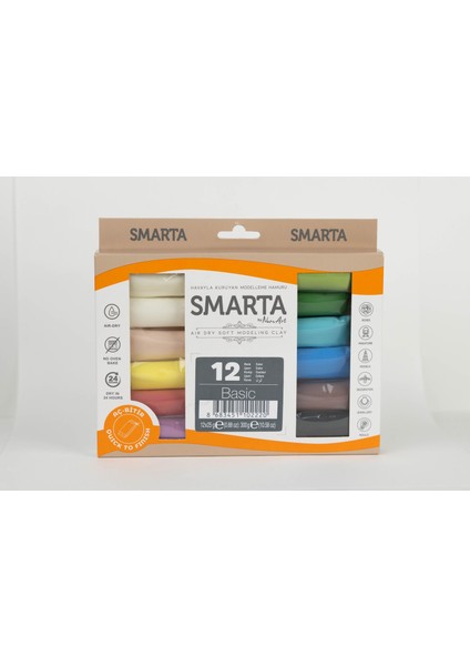12'li Hava ile Kuruyan Modelleme Seti (25G x 12 Adet)
