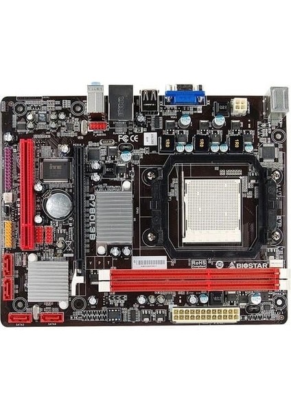 Bıostar A780L3B Ddr3 Pcıe 16X V2.0 Am3 Matx Fx Işlemcileri Desteklemez