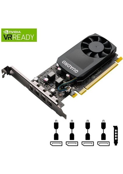 P620 2gb Quadro VCQP620V2-PB Gddr5 128BIT 4x Mdp Pcıe 16X V3.0 modelleri