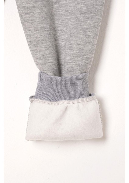 Vision Baskılı Gri Renk Erkek Çocuk Eşofman Takımı modelleri