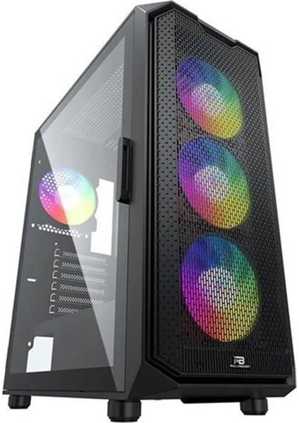 Powerboost PB-P521B 750W 80+ Bronze USB 3.0 Atx Mesh Rgb Fan Siyah Kasa