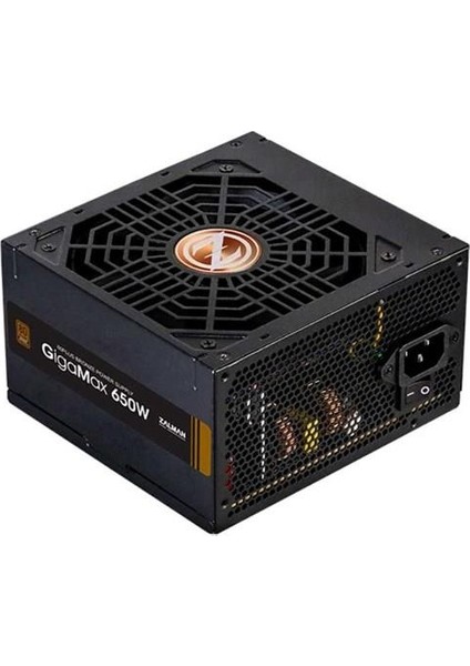 650W 80+ Bronze Gıgamax ZM650 Gvıı 12CM Fanlı Power Supply