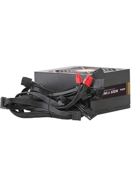 650W 80+ Bronze Gıgamax ZM650 Gvıı 12CM Fanlı Power Supply