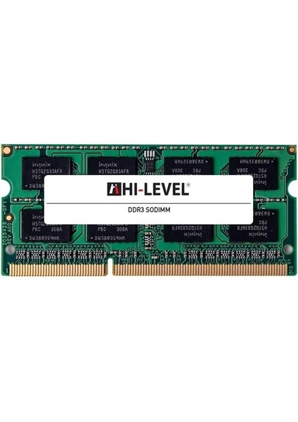 Hı-Level 8 GB Ddr3 1600MHZ CL11 Notebook Ram HLV-SOPC12800LV/8G 1.35V