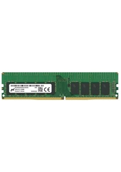 Mıcron Ddr4 Ecc Udımm 16GB 3200MHZ MTA9ASF2G72AZ-3G2R 1rx8 Sunucu Ram
