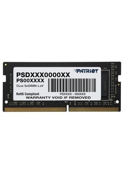 Signature Line 32GB(1X32GB) Ddr4 3200MHZ CL22 Sodımm Ram (PSD432G32002S)