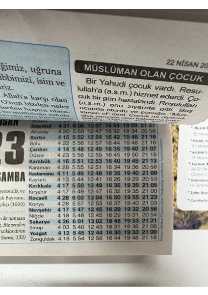 Ömür Takvim Şelale Manzaralı 2.bölge 2025 Kartonlu Yapraklı Duvar Takvimi