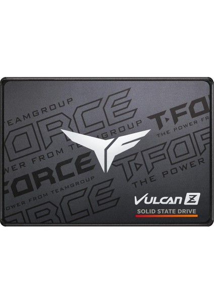 Vulcan Z 256GB 520/450MB/S 2.5" Sata 3 SSD Disk (T253TZ256G0C101)