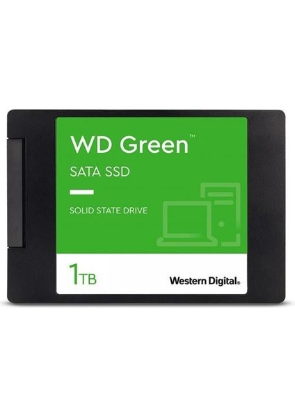 1tb Green WDS100T3G0A 565- 465MB/S Sata-3 Disk