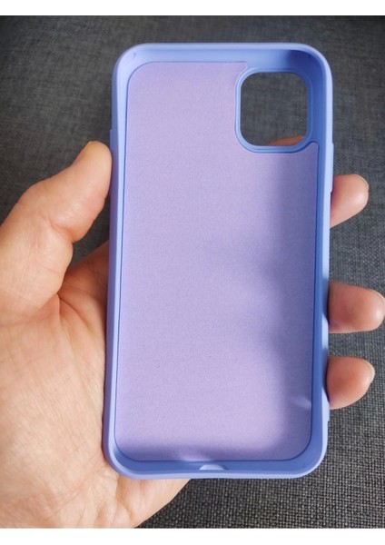 iPhone 11 Uyumlu Mickey Mouse Tasarım Içi Kadife Lansman Telefon Boyun Askılı Set Kılıf