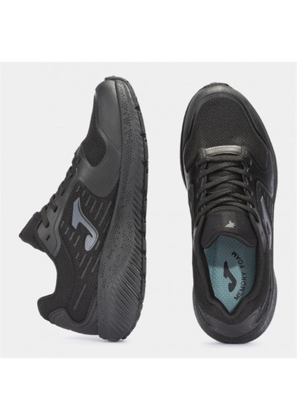 Jade Men 2421 Siyah Erkek Jel Tabanlı Spor/yürüyüş Ayakkabısı - CJADW2421