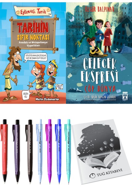 Gelecek Ekspresi Çöp Dünya ve Tarihin Sıfır Noktası Anadolu ve Mezopotomya Uygarlıkları 2'li Set