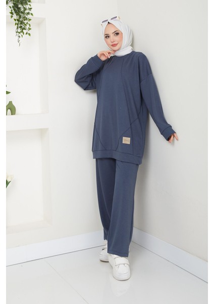 Kadın Iki Iplik Pantolonlu Ikili Takım -PMK356 fiyatları