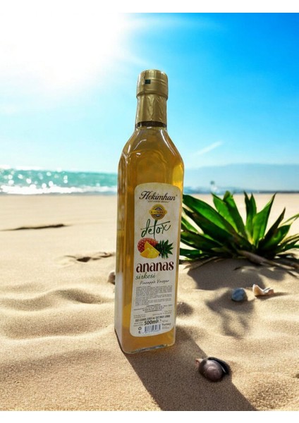 Ananas Sirkesi Detox 500 ml Koruyucu Içermez Katkısız indirimleri