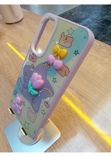 Samsung Galaxy A14 Uyumlu Kabartma Figürlü Darbe Korumalı Kapak Renkli Kılıf fiyatları