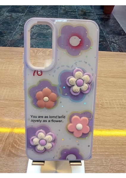 Xiaomi Redmi Note 11S Uyumlu Kabartma Figürlü Darbe Korumalı Kapak Renkli Kılıf