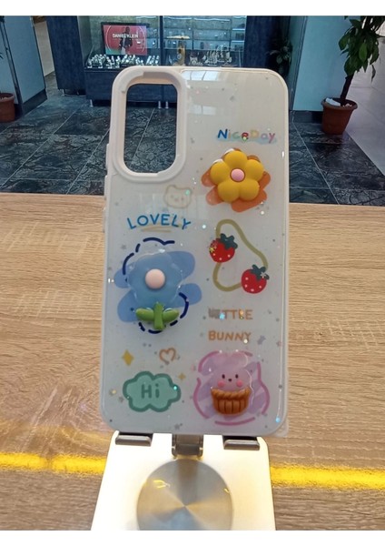 Samsung Galaxy A14 Uyumlu Kabartma Figürlü Darbe Korumalı Kapak Renkli Kılıf modelleri