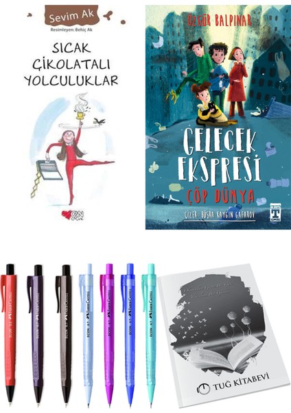Gelecek Ekspresi Çöp Dünya ve Sıcak Çikolatalı Yolculuklar 2'li Set