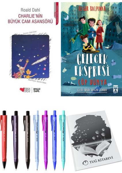 Gelecek Ekspresi Çöp Dünya ve Charlie'nin Büyük Cam Asansörü 2'li Set