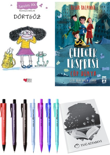 Gelecek Ekspresi Çöp Dünya ve Dörtgöz 2'li Set