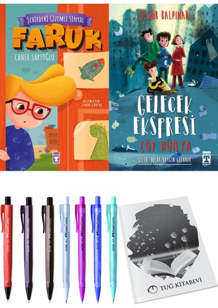 Gelecek Ekspresi Çöp Dünya ve Şehirdeki Gizemli Sinyal Faruk 2'li Set