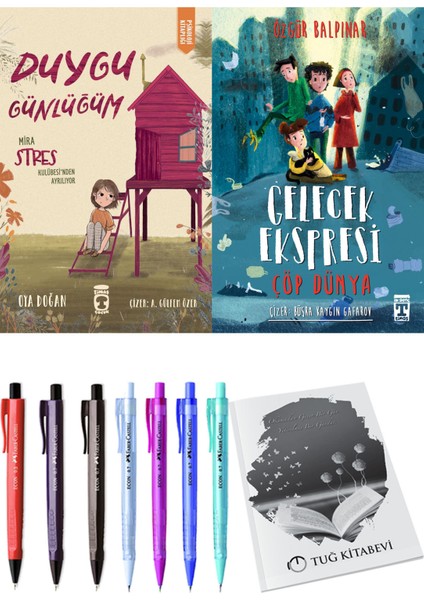 Gelecek Ekspresi Çöp Dünya ve Duygu Günlüğüm Mira Stres Kulübesi'nden Ayrılıyor 2'li Set