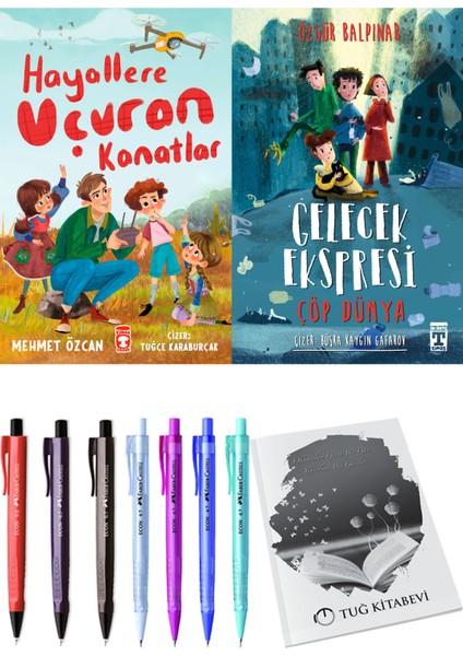 Gelecek Ekspresi Çöp Dünya ve Hayallere Uçuran Kanatlar 2'li Set