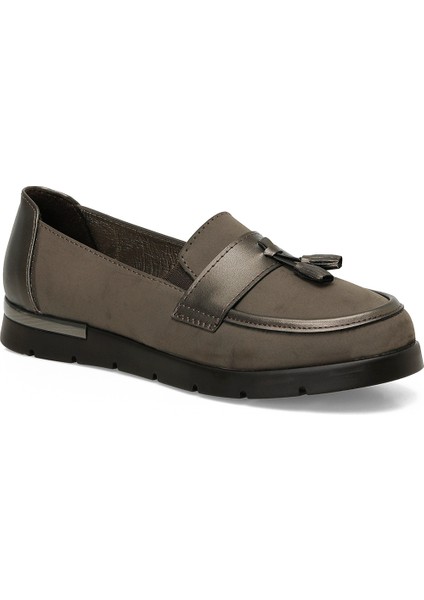 166539.NZ4PR Haki Kadın Loafer