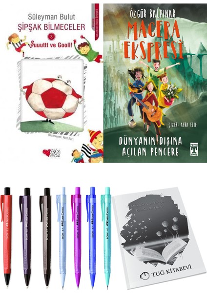 Gelecek Ekspresi Dünyanın Dışına Açılan Pencere ve Şipşak Bilmeceler 3 2'li Set