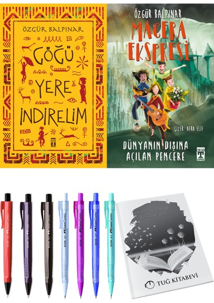 Gelecek Ekspresi Dünyanın Dışına Açılan Pencere ve Göğü Yere Indirelim 2'li Set