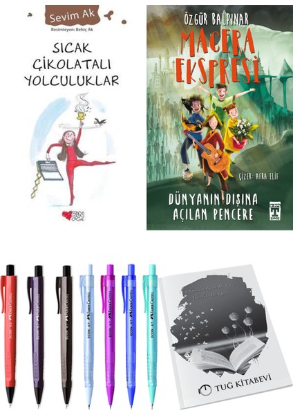 Gelecek Ekspresi Dünyanın Dışına Açılan Pencere ve Sıcak Çikolatalı Yolculuklar 2'li Set