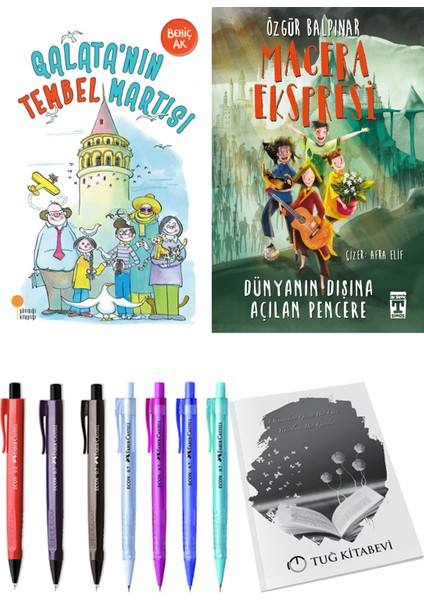 Gelecek Ekspresi Dünyanın Dışına Açılan Pencere ve Galata'nın Tembel Martısı 2'li Set