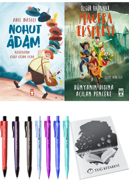 Gelecek Ekspresi Dünyanın Dışına Açılan Pencere ve Nohut Adam 2'li Set
