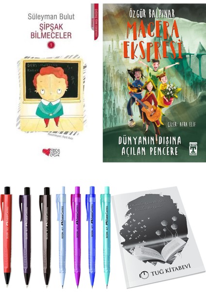 Gelecek Ekspresi Dünyanın Dışına Açılan Pencere ve Şipşak Bilmeceler 1 2'li Set